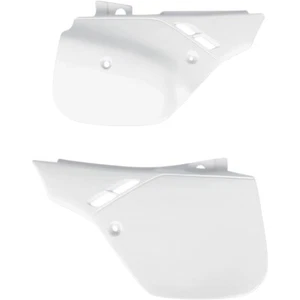 UFO COQUES LATÉRALES ARRIÈRES HONDA CR 125/500 '89-'90 BLANCHE - Photo 1/1
