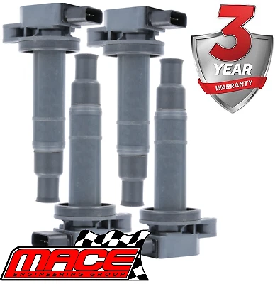 4 X STD REPLACEMENT IGNITION COIL FOR TOYOTA YARIS NCP91R NCP93R 1NZ-FE 1.5L I4 - image 1 of 1