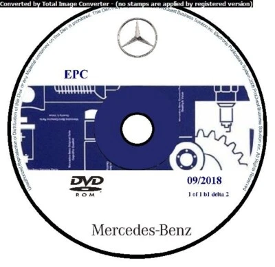 MERCEDES & SMART  EPC 09/2018  MANUALE OFFICINA REPAIR W MANUAL AUTO FURGONI DVD - Immagine 1 di 4