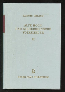 Alte hoch- und niederdeutsche Volkslieder mit Abhandlung u. Anmerkungen  3 Bände - Bild 1 von 1
