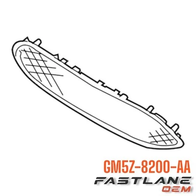 Ford Focus 2016-2018 conjunto de rejilla de radiador nuevo OEM GM5Z-8200-AA Foto 1 de 4