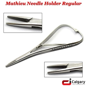 Mathieu Slim Line Needle Holder Forceps Orthodontic Ligating Pliers Narrow Tips - Picture 1 of 3