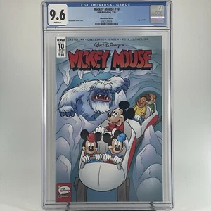 Mickey Mouse #10 CGC 9.6 - Subscription Cover - Walt Disney - IDW 2015 - Picture 1 of 3