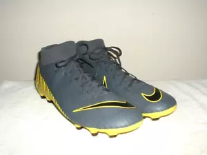 Botines de fútbol/fútbol Nike Mercurial grises para hombre talla 10 - Imagen 1 de 6