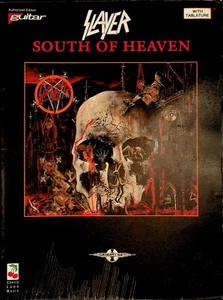 Slayer South Of Heaven Guitar Tab Sheet Music Songbook - Picture 1 of 5