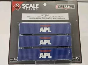 SXT11047 Scaletrains APL 40' Containers - Picture 1 of 2