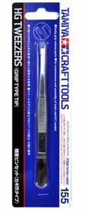 Tamiya HG Tweezers Grip type Tip 74155 from Japan Tamiya Craft Tools - Picture 1 of 6