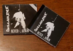 DISCHARGE - Never Again - CD + 3 Extra Tracks - RARE - Picture 1 of 3
