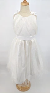 Rare Editions Girl's Sleeveless Tulle and Satin Fancy Dress Size 8 - Picture 1 of 11
