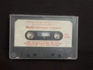 Vintage World Literature Crusade Cassette A Special Message Jack McAlister K32B - Bild 1 von 4