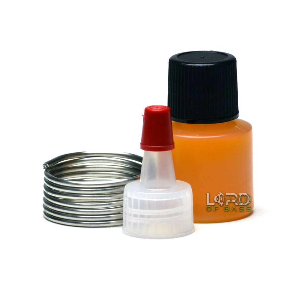 LORD OF BASS Ultra Gold Flux 0.25oz Kit For Soldering Aluminum Voice Coils