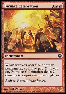 MTG: Furnace Celebration - Scars of Mirrodin - Magic Card - Picture 1 of 2