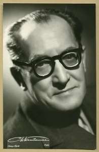 George Delamare (1881-1975) - Écrivain, h. de radio & résistant - Photo dédic. - Imagen 1 de 2