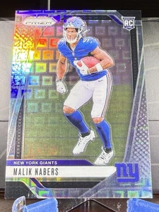2024 Malik Nabers Panini Prizm Pandora Prizm Rookie #370 4/400 - Bild 1 von 2