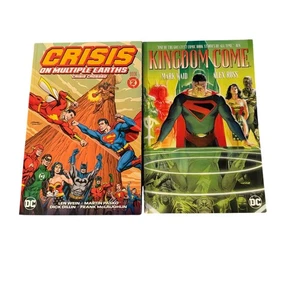 Crisis On Multiple Earths & Kingdom Come Graphic Novels DC Comics Paperback - Picture 1 of 2