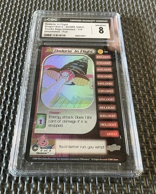 Dodoria In Flight Dragon-ballz -score (2001)  1/6  Unlimi -110 Uncom Foil - Image 1 of 2