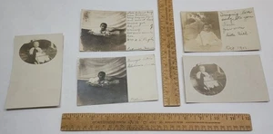 5 - CHILDREN/INFANTS - Real Photo POST CARDs - As Is - listing #7750 - Picture 1 of 14