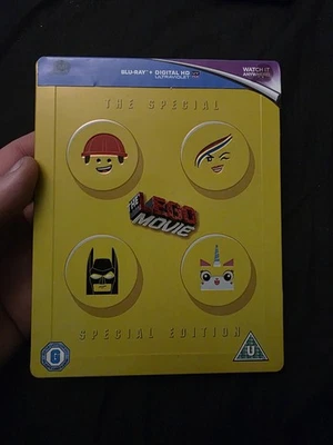 LAST CHANCE: The LEGO Movie HMV UK Steelbook Blu-Ray RARE OOP  - Image 1 of 2