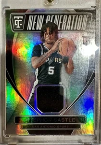 2024-25 Totally Certified Stephon Castle RC Rookie New Generation Mirror Patch - Bild 1 von 2