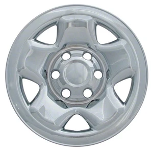 New Set of 4 16” Chrome Wheel Skins for 2005-2014 Toyota Tacoma 16” Steel Wheels - Picture 1 of 1