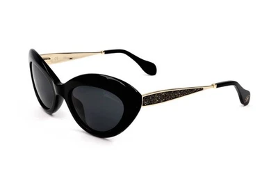 Blumarine Sunglasses SBM752S 0700 NERO LUCIDO 53/21/140 Women - Image 1 of 4