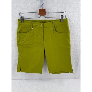 Capri-Shorts Chervo limettengrün vorne geknöpft Seitentaschen I44 D38 F40 - Bild 1 von 5