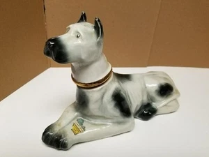 Empty Jim Beam Great Dane Dog Decanter - Picture 1 of 5