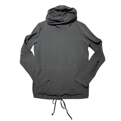 GAP Maternity Womens M Black Cowl Neck Long Sleeve Adjustable Top  - Image 1 of 4