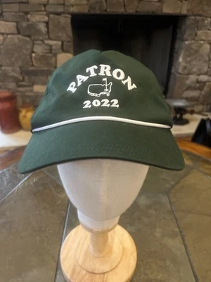 Raro Augusta National Patron 2022 Sombrero Nuevo sin Etiquetas Verde Aguja Americana Gorra Ajustable Foto 1 de 4