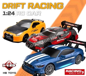 Drift RC Car 1:24 Scale High Speed Remote Control 4WD 2.4Ghz GIFT BOXED - Picture 1 of 39