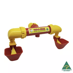 Chicken Drinker / Attachment for Water Drums / Lubing Cups / Chook Waterer - Picture 1 of 3
