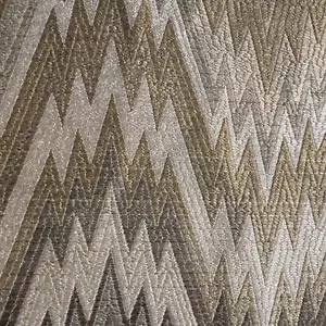 Jonathan Adler Kravet Beach Sand Acid Palm Gold Tan Decor Fabric Sample #5 - Picture 1 of 8