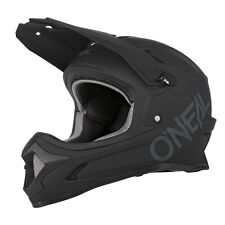NEW O'Neal Sonus Downhill MTB Bicycle Helmet Matte Black Medium MD