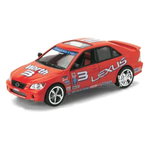 2001 Lexus IS300 1:36 Scale Diecast Model Orange by Kinsmart - Picture 1 of 3