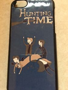 COQUE SUPERNATURAL FUNNY ADVENTURE TIME iPhone 4/4S