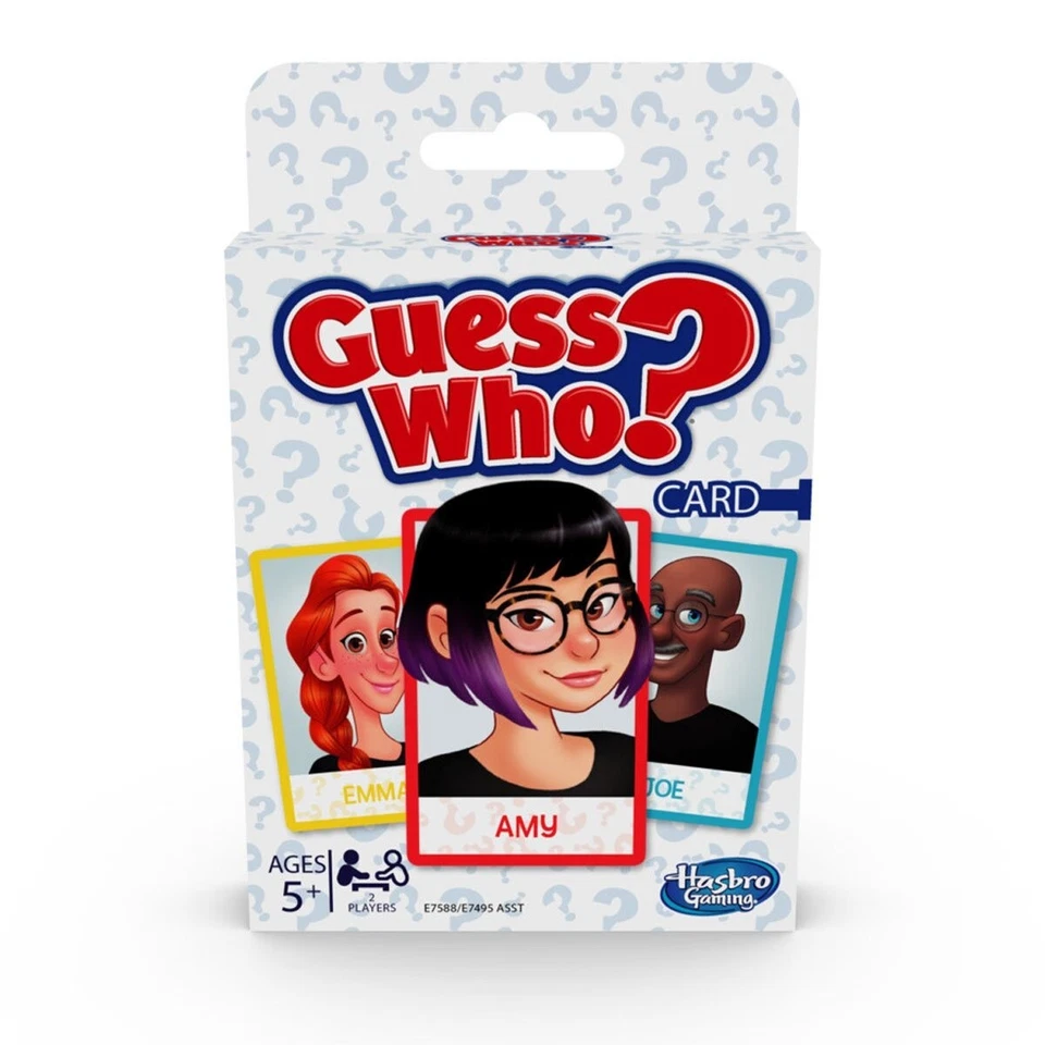 Guess Who? Card Game for Kids Ages 5 and Up, 2 Player Guessing Game [NEW] - Image 1 of 1
