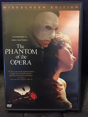 The Phantom of the Opera (Widescreen Edition) DVD Andrew Lloyd Webber 2004 - Image 1 of 3