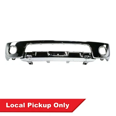 New Front Steel Chrome Bumper For 2005-2008 Frontier W/ Fog Holes NI1002138 Foto 1 de 4