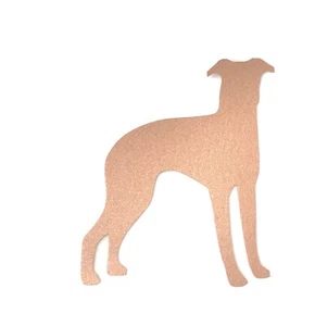 Lurcher Dog Stickers Iron On Decals For Clothes T-Shirt DIY 50mm x 2 - Picture 1 of 2