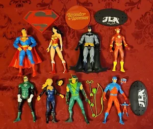 DC Direct Justice League Action Figure Lot of 8 Batman Superman Wonder Woman - Picture 1 of 20
