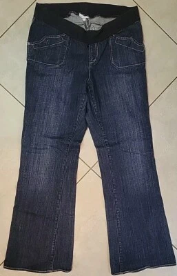 Mavi Mindy Mimi Maternity Jeans Large 36X32 Dark Wash Womens Pants - Image 1 of 3