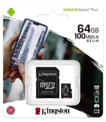 64GB Micro SD Memory Card for SAMSUNG GALAXY A10,A40,A50,A51,A70,A71 Mobile - Image 1 of 4