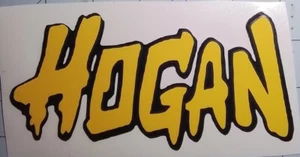 Hulkamania ""Hogan"" 6x3 pollici decalcomania vinile, Hollywood Hogan, nuovo di zecca, outsiders! - Foto 1 di 3