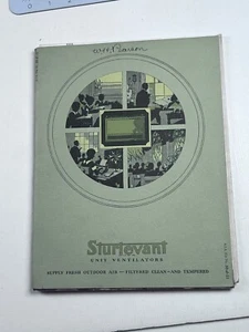 Sturtevant Catalog Unit Ventilators 1930s - Imagen 1 de 10
