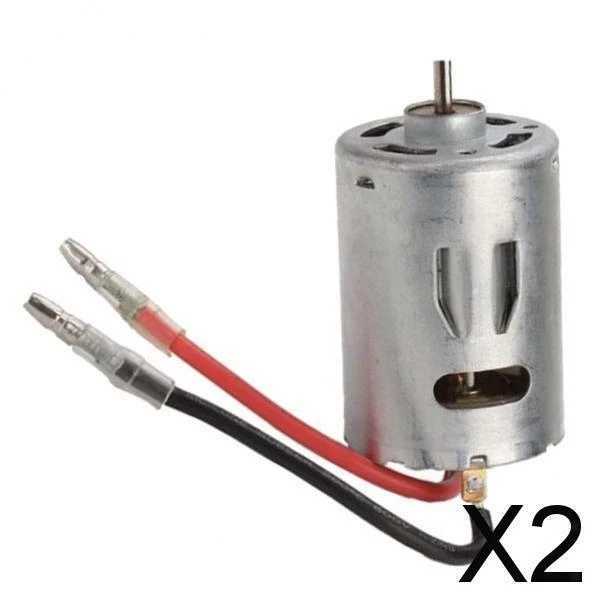 2X Motore in metallo 540 per scala 1/12 Wltoys 12423 12428 RC Rock Crawler Buggy - Immagine 1 di 4