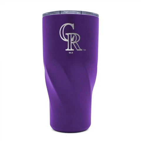 Colorado Rockies 30oz Morgan Stainless Steel Tumbler [NEW] MLB Cup Travel Mug Cover