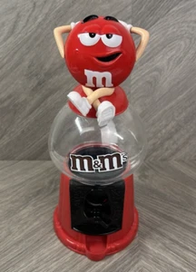 M&M's Rojo Coleccionable Novedad Banco de Dinero M&M Dispensador Dulce (2008) - Imagen 1 de 6