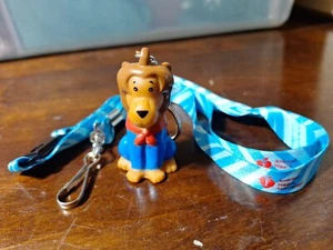 Jump Rope For Heart Zoo Crew Animal Lion Keyring Vinyl with Lanyard - Picture 1 of 4