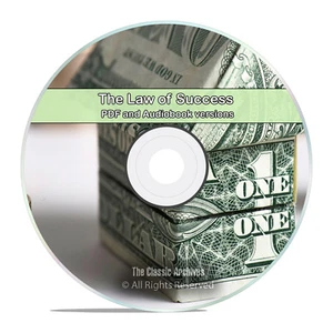 The Law of Success in Sixteen Lessons By Napoleon Hill and Audiobook CD H48 - Picture 1 of 1
