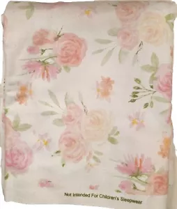 Floral Flannel Fabric - Picture 1 of 2